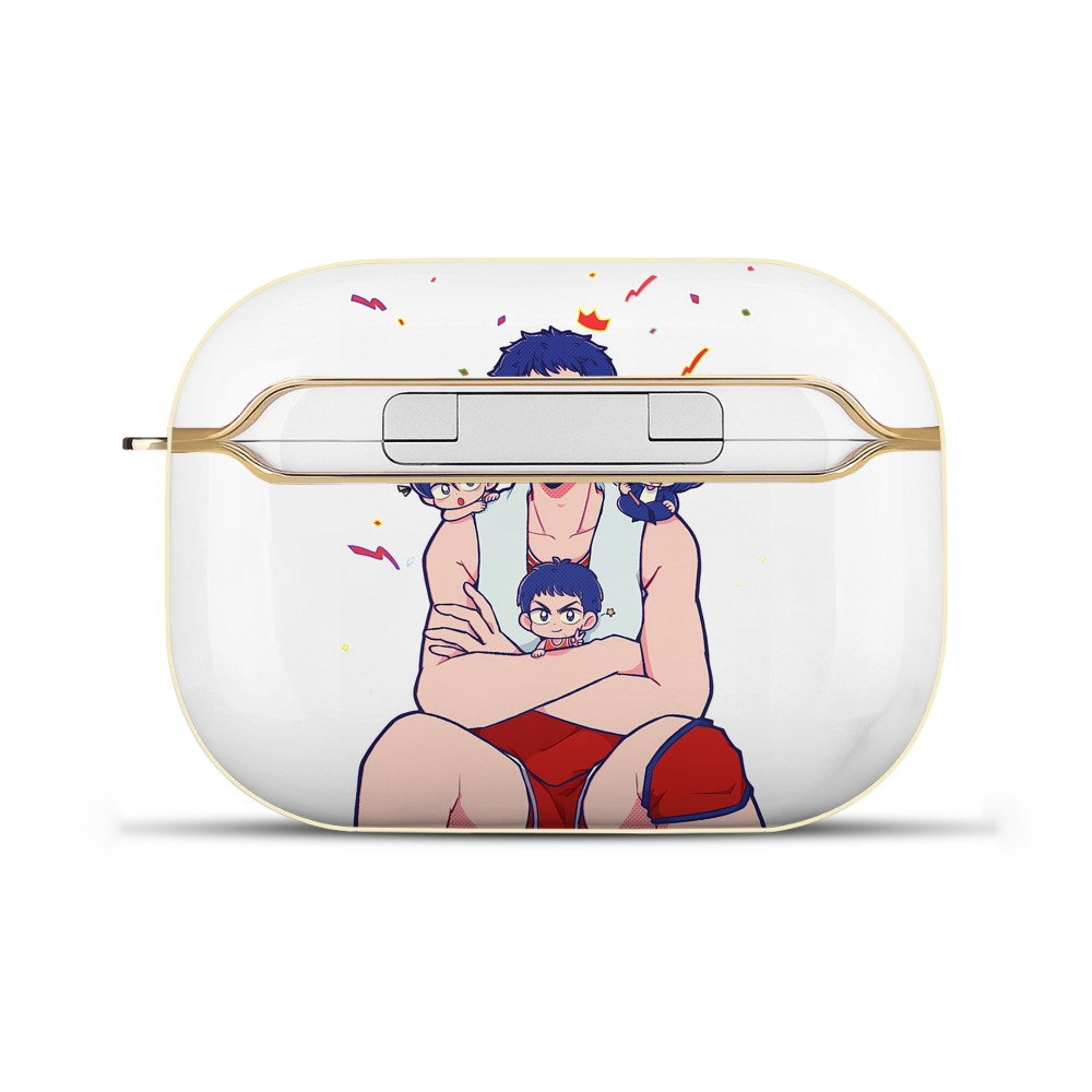 SLAM DUNK／スラムダンク 【AirPods Pro用】ハードシェル保護ケース｜耐衝撃・防指紋・カラビナ付き商品仕様