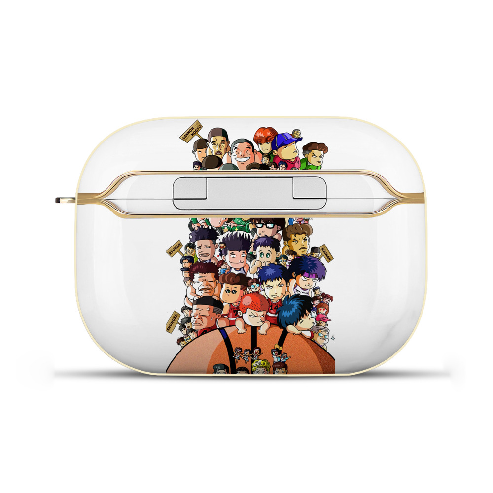 SLAM DUNK／スラムダンク 【AirPods Pro用】ハードシェル保護ケース｜耐衝撃・防指紋・カラビナ付き商品仕様