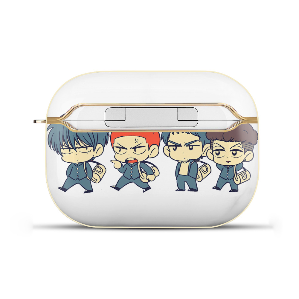 SLAM DUNK／スラムダンク 【AirPods Pro用】ハードシェル保護ケース｜耐衝撃・防指紋・カラビナ付き商品仕様