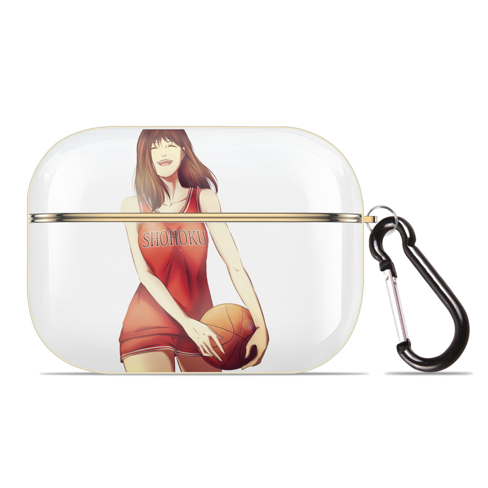 SLAM DUNK／スラムダンク 【AirPods Pro用】ハードシェル保護ケース｜耐衝撃・防指紋・カラビナ付き商品仕様