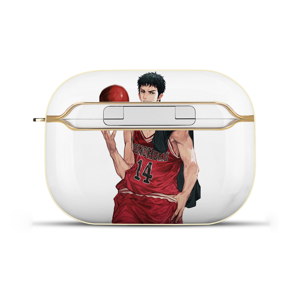 SLAM DUNK／スラムダンク 【AirPods Pro用】ハードシェル保護ケース｜耐衝撃・防指紋・カラビナ付き商品仕様
