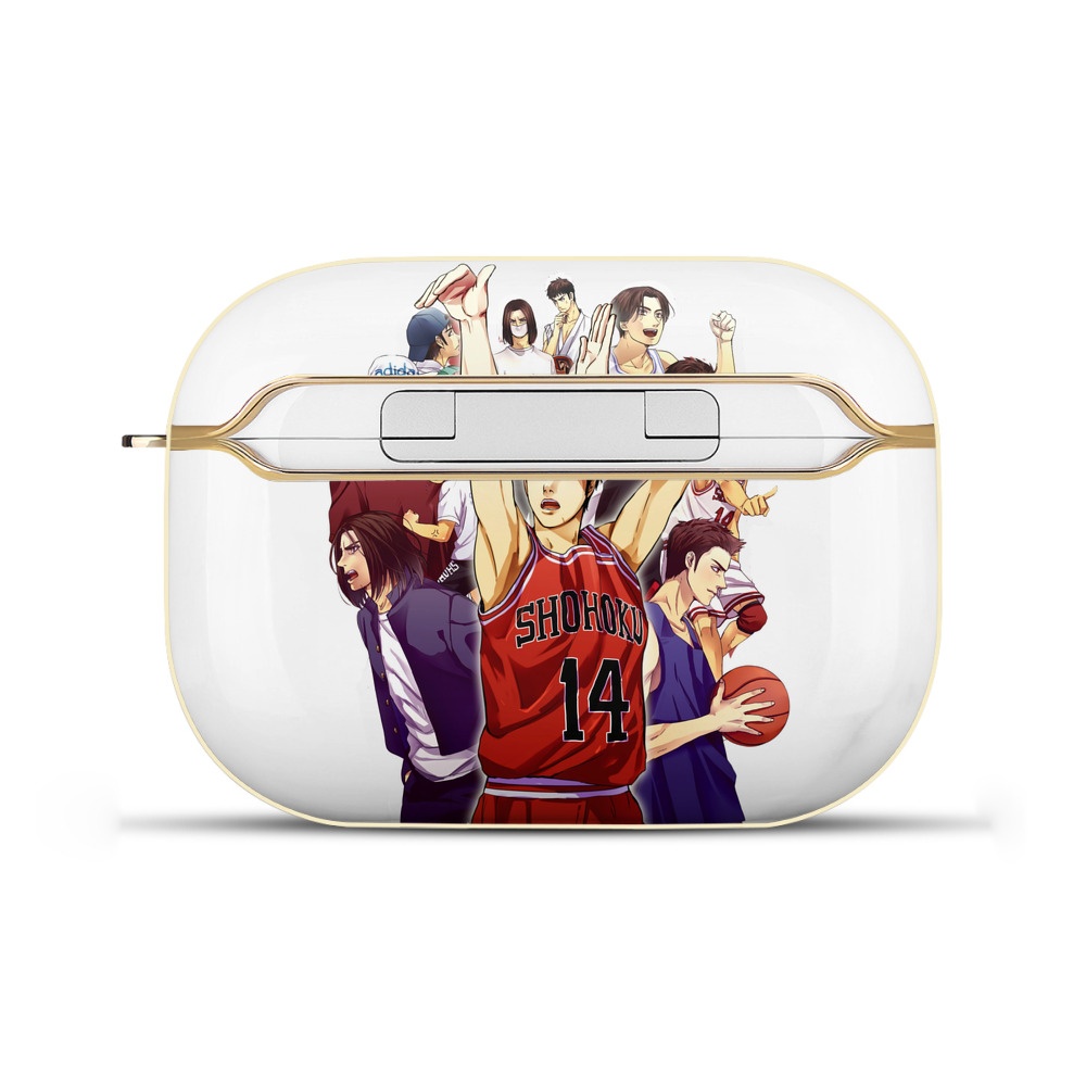 SLAM DUNK／スラムダンク 【AirPods Pro用】ハードシェル保護ケース｜耐衝撃・防指紋・カラビナ付き商品仕様