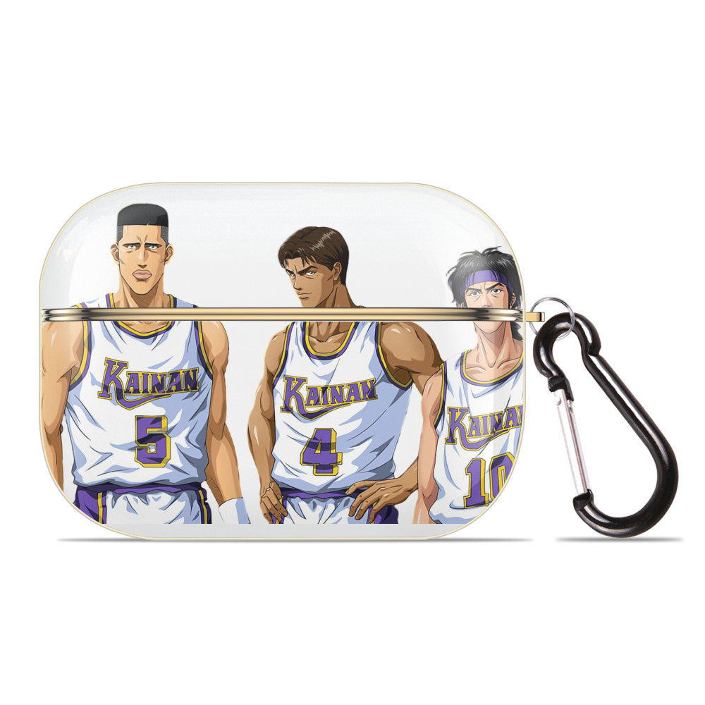 （画像用） SLAM DUNK／スラムダンク 【AirPods Pro用】ハードシェル保護ケース｜耐衝撃・防指紋・カラビナ付き商品仕様
