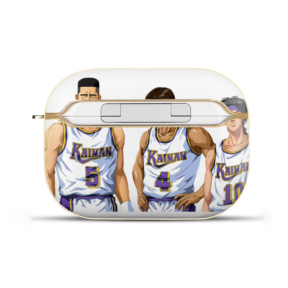 （画像用） SLAM DUNK／スラムダンク 【AirPods Pro用】ハードシェル保護ケース｜耐衝撃・防指紋・カラビナ付き商品仕様