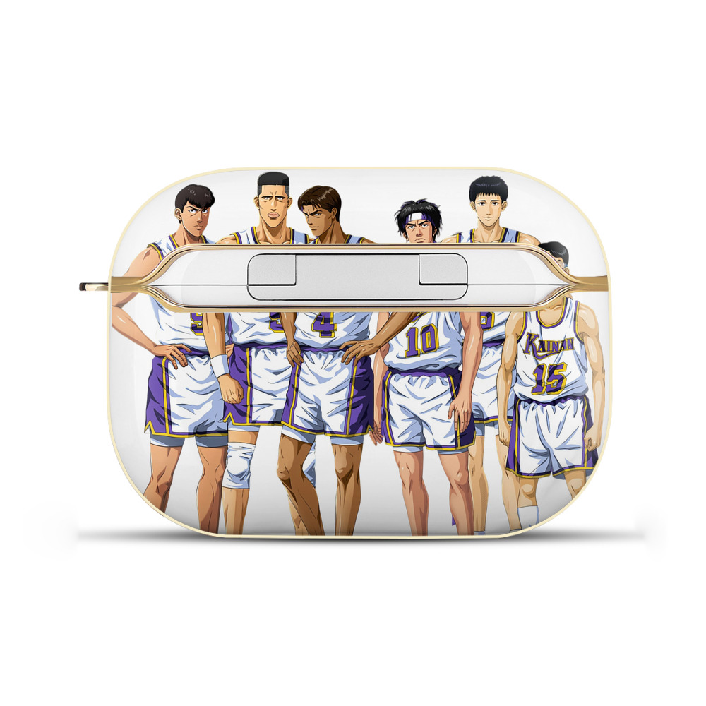 SLAM DUNK／スラムダンク 【AirPods Pro用】ハードシェル保護ケース｜耐衝撃・防指紋・カラビナ付き商品仕様