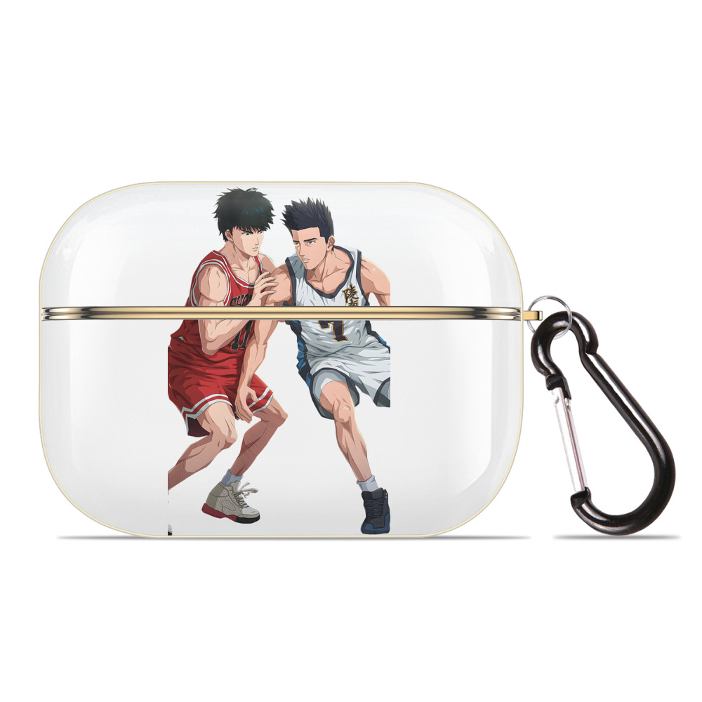 SLAM DUNK／スラムダンク 【AirPods Pro用】ハードシェル保護ケース｜耐衝撃・防指紋・カラビナ付き商品仕様