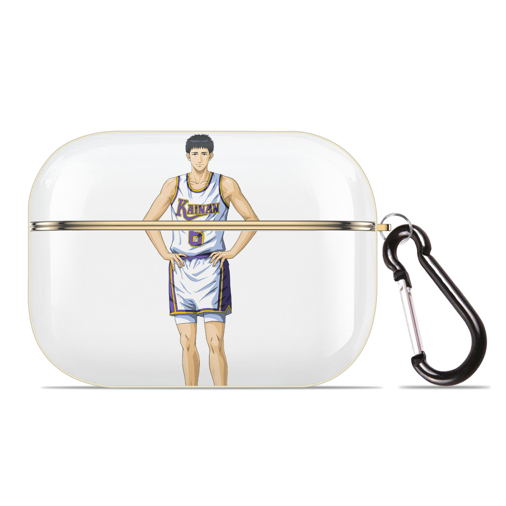 SLAM DUNK／スラムダンク 【AirPods Pro用】ハードシェル保護ケース｜耐衝撃・防指紋・カラビナ付き商品仕様