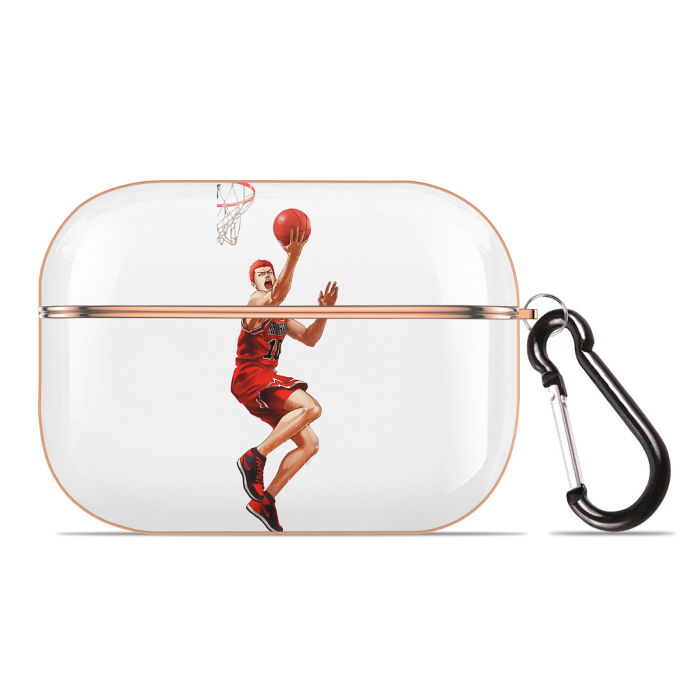 SLAM DUNK／スラムダンク 【AirPods Pro用】ハードシェル保護ケース｜耐衝撃・防指紋・カラビナ付き商品仕様