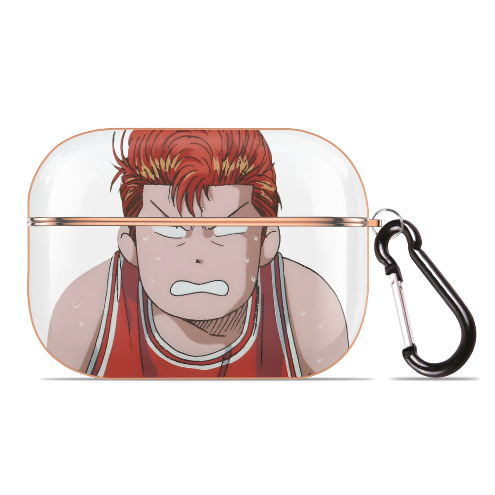SLAM DUNK／スラムダンク 【AirPods Pro用】ハードシェル保護ケース｜耐衝撃・防指紋・カラビナ付き商品仕様