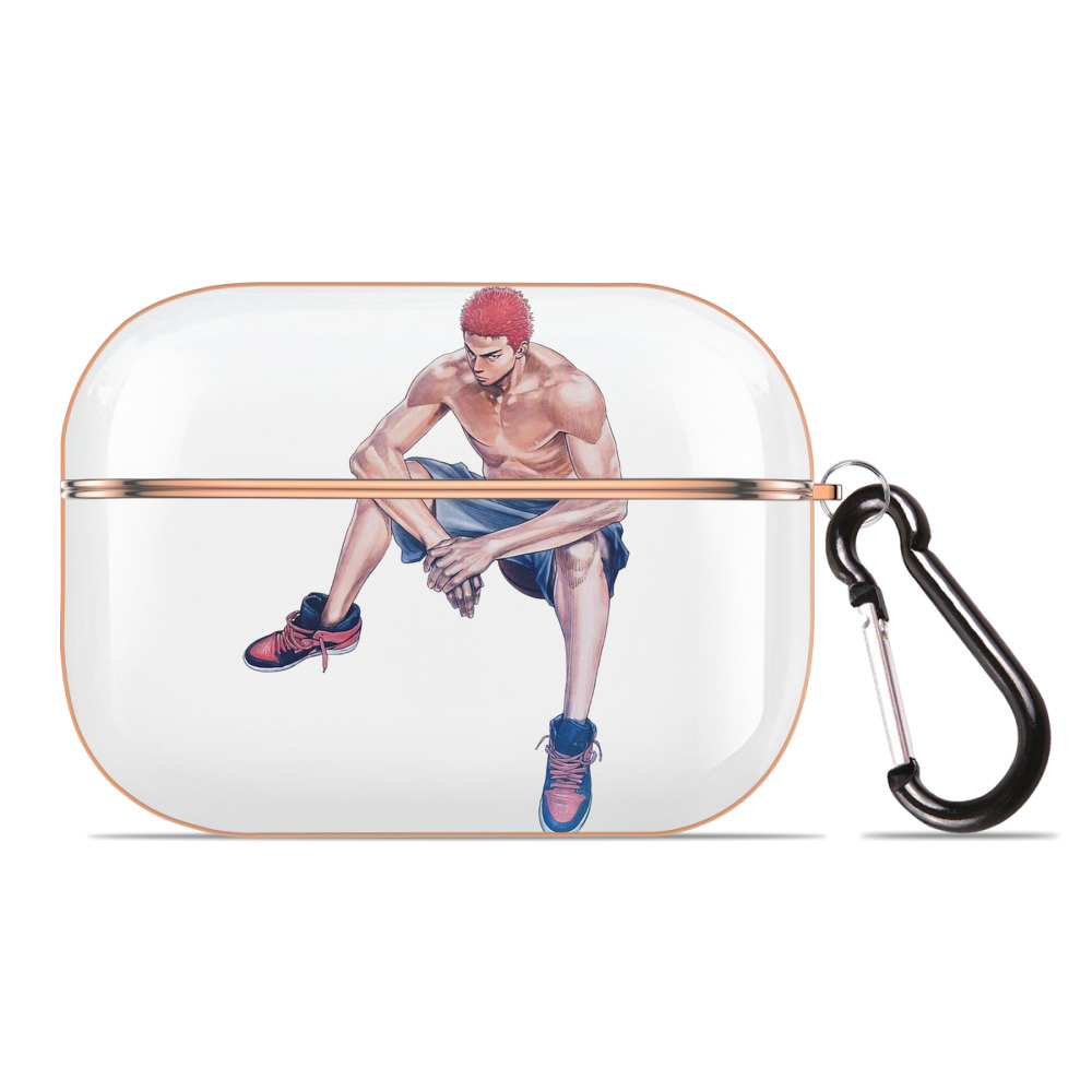 （画像用） SLAM DUNK／スラムダンク 【AirPods Pro用】ハードシェル保護ケース｜耐衝撃・防指紋・カラビナ付き商品仕様