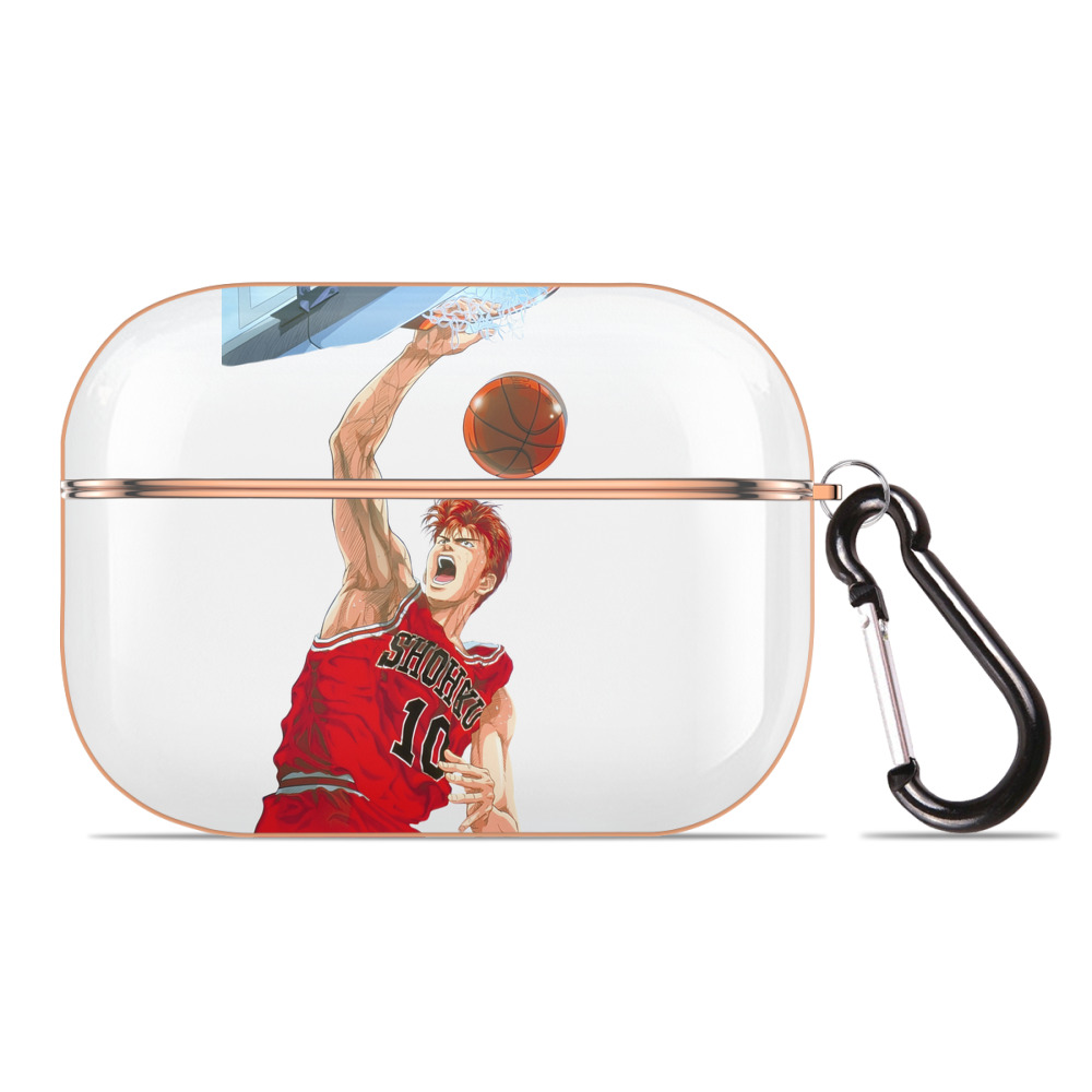 （画像用） SLAM DUNK／スラムダンク 【AirPods Pro用】ハードシェル保護ケース｜耐衝撃・防指紋・カラビナ付き商品仕様