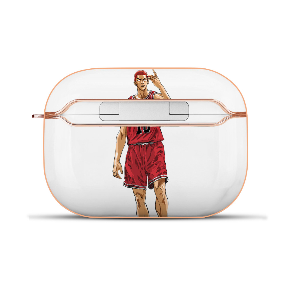SLAM DUNK／スラムダンク 【AirPods Pro用】ハードシェル保護ケース｜耐衝撃・防指紋・カラビナ付き商品仕様