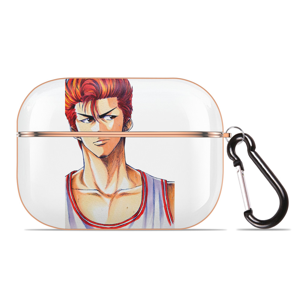 SLAM DUNK／スラムダンク 【AirPods Pro用】ハードシェル保護ケース｜耐衝撃・防指紋・カラビナ付き商品仕様