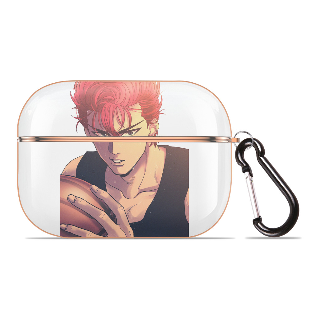 SLAM DUNK／スラムダンク 【AirPods Pro用】ハードシェル保護ケース｜耐衝撃・防指紋・カラビナ付き商品仕様