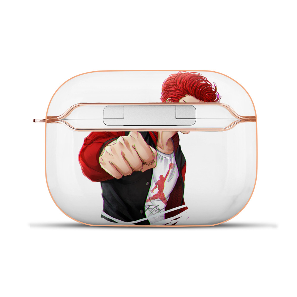 SLAM DUNK／スラムダンク 【AirPods Pro用】ハードシェル保護ケース｜耐衝撃・防指紋・カラビナ付き商品仕様