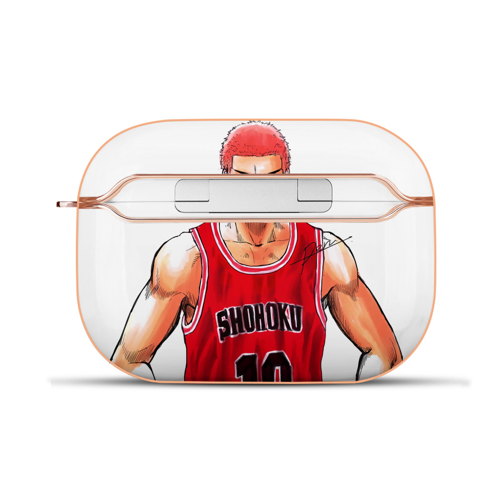 SLAM DUNK／スラムダンク 【AirPods Pro用】ハードシェル保護ケース｜耐衝撃・防指紋・カラビナ付き商品仕様