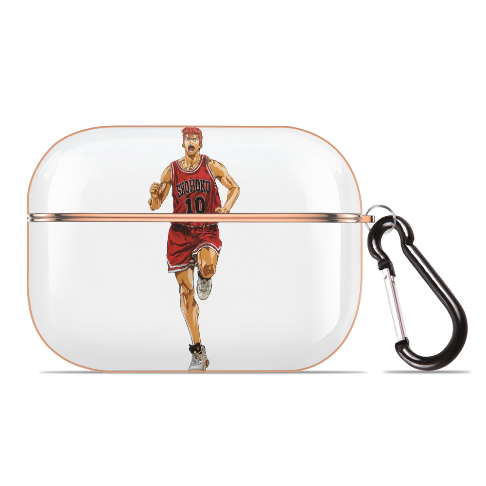 SLAM DUNK／スラムダンク 【AirPods Pro用】ハードシェル保護ケース｜耐衝撃・防指紋・カラビナ付き商品仕様