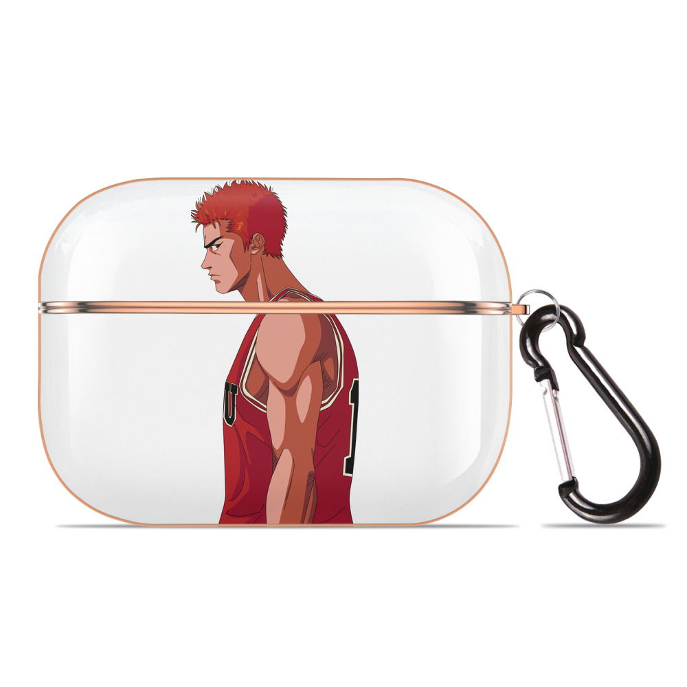 SLAM DUNK／スラムダンク 【AirPods Pro用】ハードシェル保護ケース｜耐衝撃・防指紋・カラビナ付き商品仕様