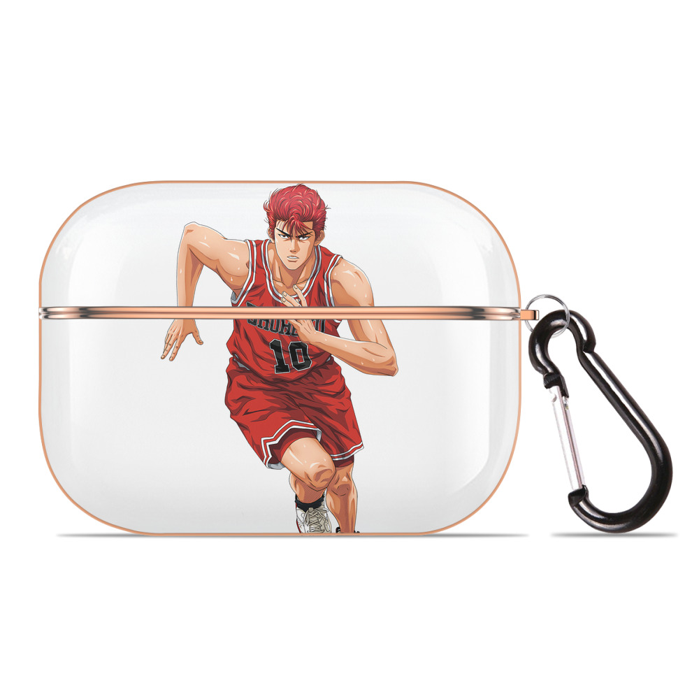 SLAM DUNK／スラムダンク 【AirPods Pro用】ハードシェル保護ケース｜耐衝撃・防指紋・カラビナ付き商品仕様