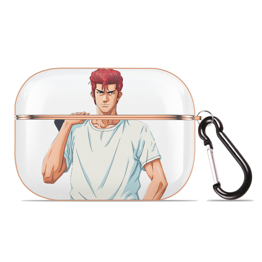 SLAM DUNK／スラムダンク 【AirPods Pro用】ハードシェル保護ケース｜耐衝撃・防指紋・カラビナ付き商品仕様
