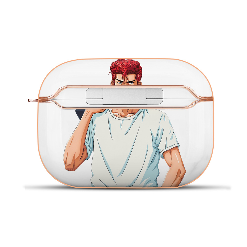SLAM DUNK／スラムダンク 【AirPods Pro用】ハードシェル保護ケース｜耐衝撃・防指紋・カラビナ付き商品仕様