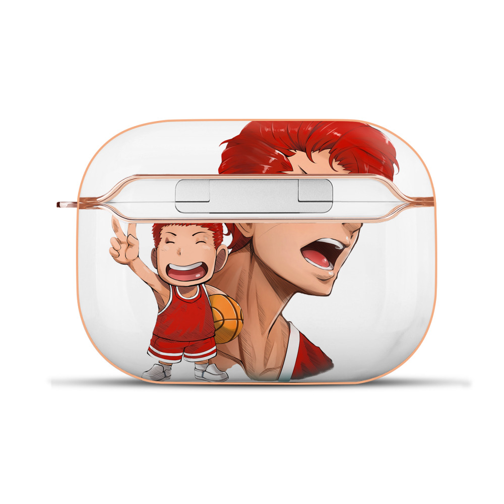 SLAM DUNK／スラムダンク 【AirPods Pro用】ハードシェル保護ケース｜耐衝撃・防指紋・カラビナ付き商品仕様