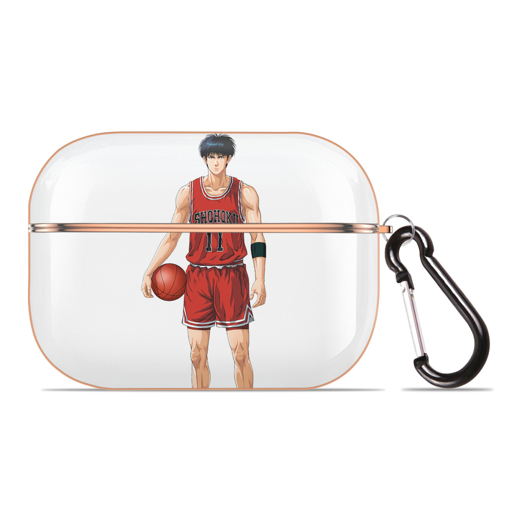 SLAM DUNK／スラムダンク 【AirPods Pro用】ハードシェル保護ケース｜耐衝撃・防指紋・カラビナ付き商品仕様