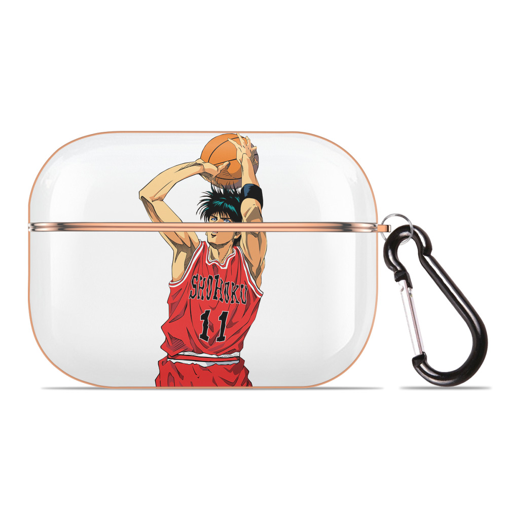 SLAM DUNK／スラムダンク 【AirPods Pro用】ハードシェル保護ケース｜耐衝撃・防指紋・カラビナ付き商品仕様