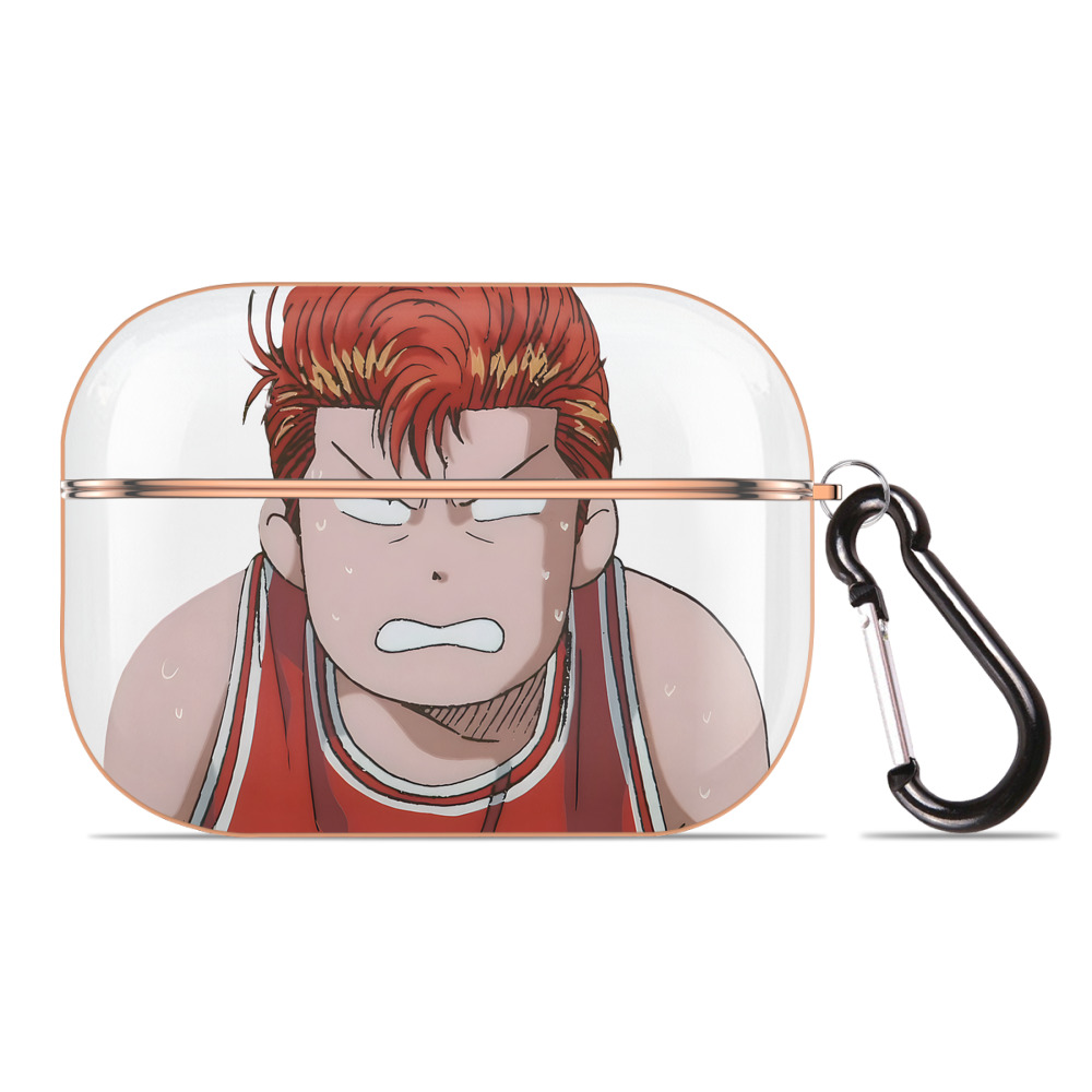 SLAM DUNK／スラムダンク 【AirPods Pro用】ハードシェル保護ケース｜耐衝撃・防指紋・カラビナ付き商品仕様