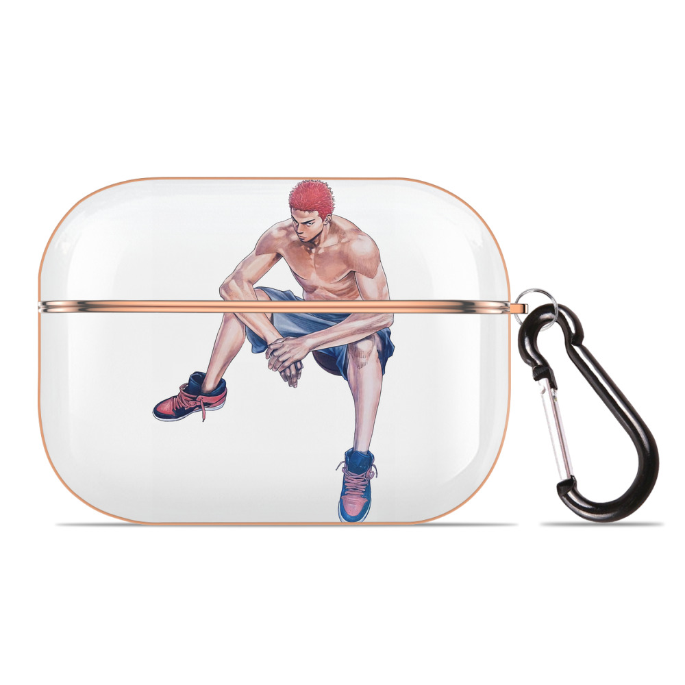 SLAM DUNK／スラムダンク 【AirPods Pro用】ハードシェル保護ケース｜耐衝撃・防指紋・カラビナ付き商品仕様