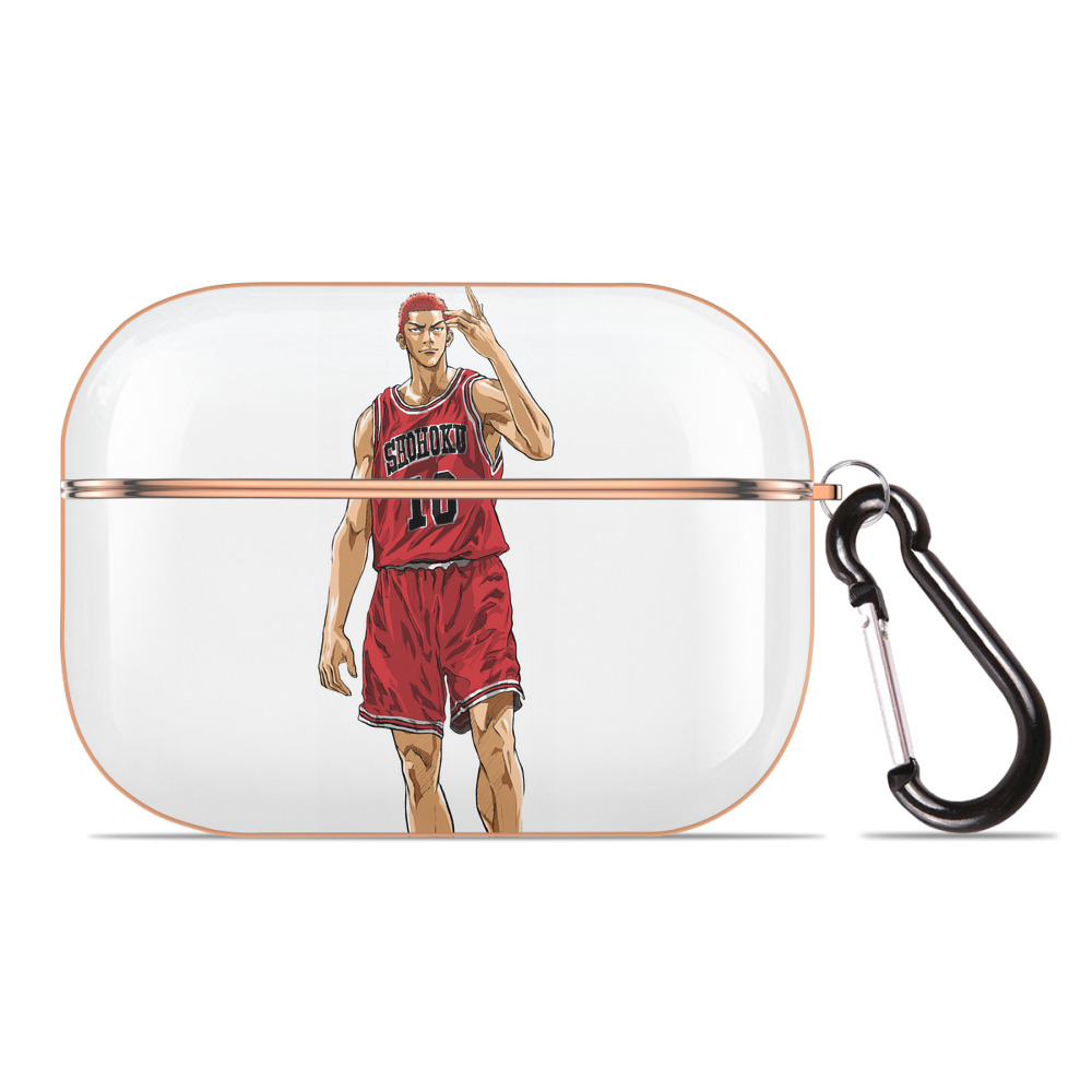 SLAM DUNK／スラムダンク 【AirPods Pro用】ハードシェル保護ケース｜耐衝撃・防指紋・カラビナ付き商品仕様
