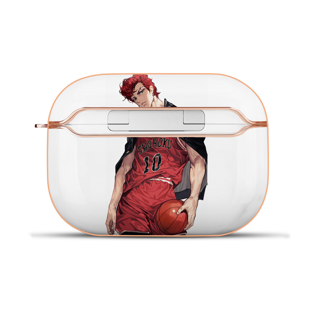 SLAM DUNK／スラムダンク 【AirPods Pro用】ハードシェル保護ケース｜耐衝撃・防指紋・カラビナ付き商品仕様