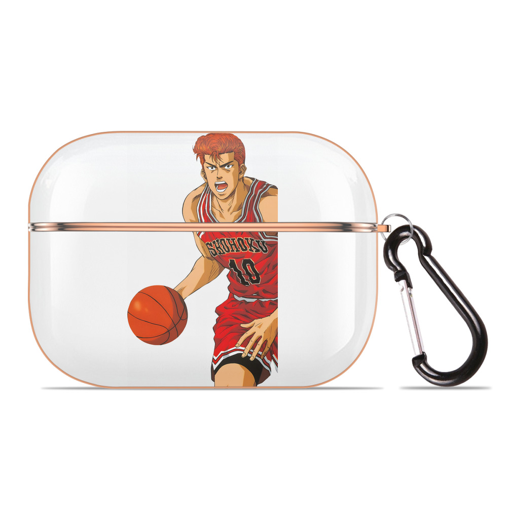 （画像用） SLAM DUNK／スラムダンク 【AirPods Pro用】ハードシェル保護ケース｜耐衝撃・防指紋・カラビナ付き商品仕様