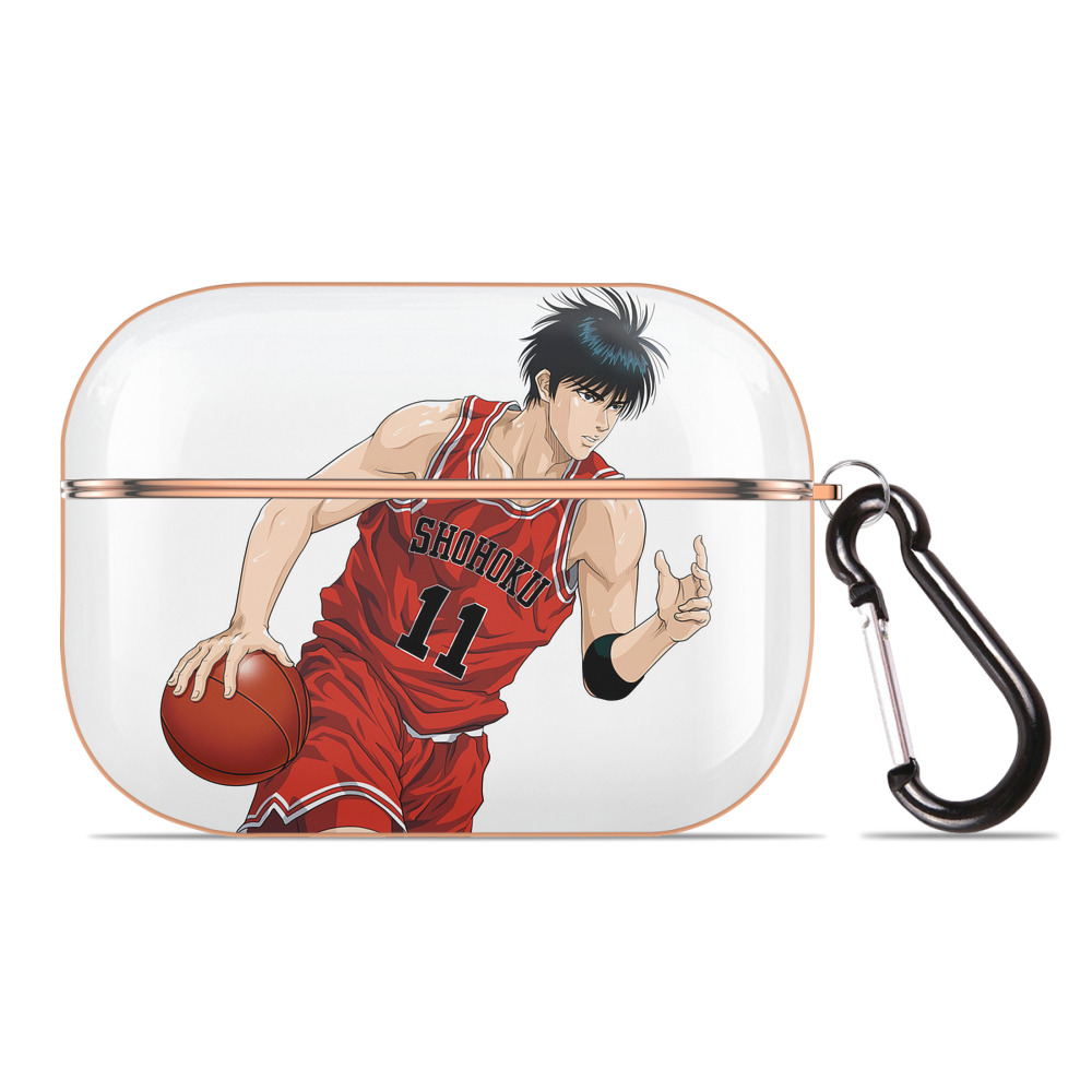 （画像用） SLAM DUNK／スラムダンク 【AirPods Pro用】ハードシェル保護ケース｜耐衝撃・防指紋・カラビナ付き商品仕様