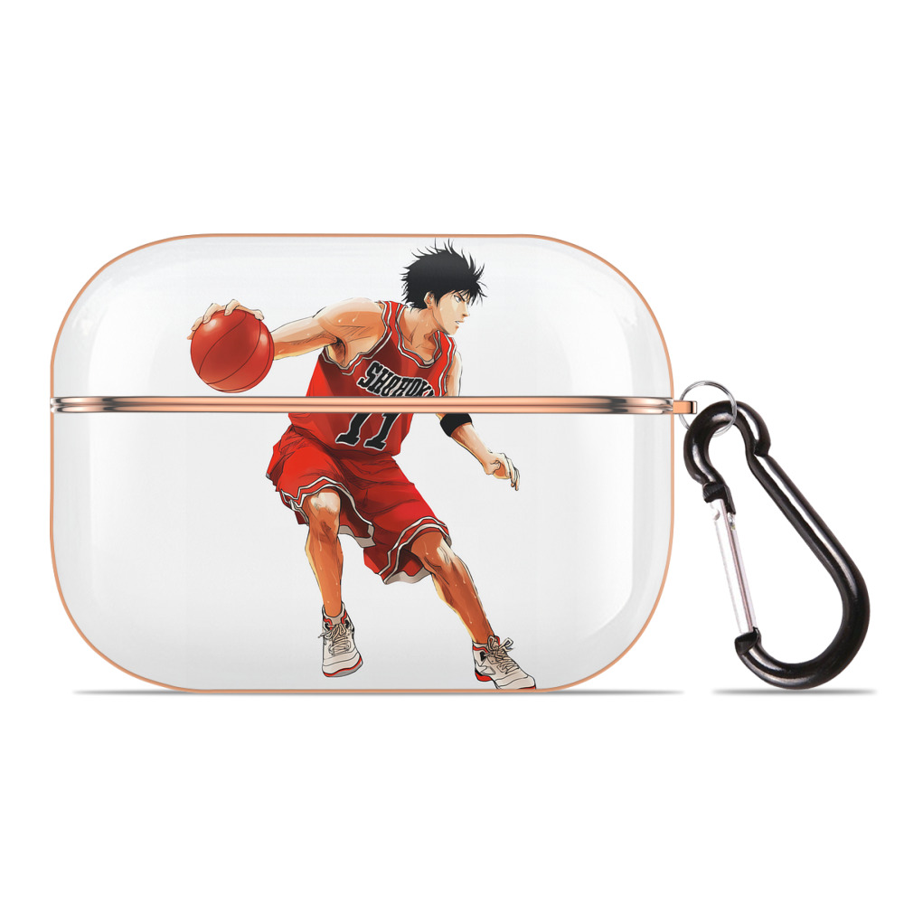 SLAM DUNK／スラムダンク 【AirPods Pro用】ハードシェル保護ケース｜耐衝撃・防指紋・カラビナ付き商品仕様
