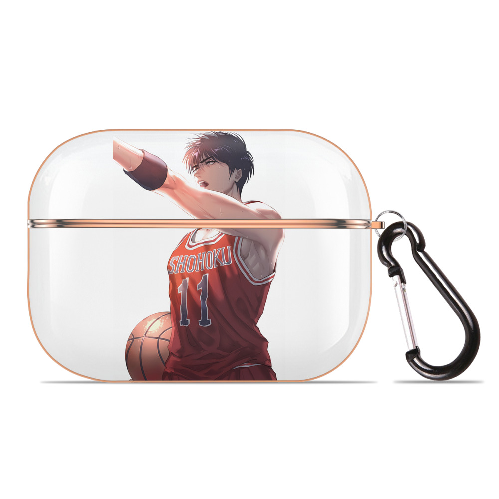 SLAM DUNK／スラムダンク 【AirPods Pro用】ハードシェル保護ケース｜耐衝撃・防指紋・カラビナ付き商品仕様