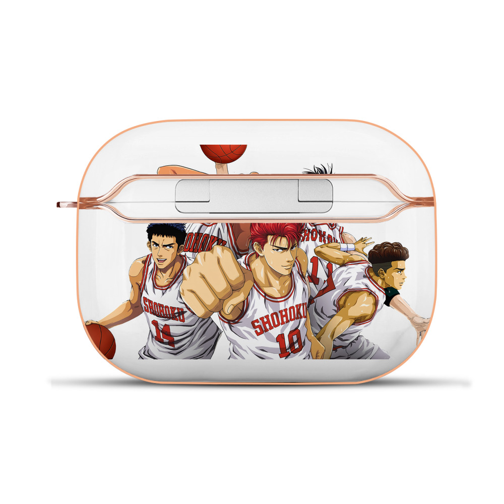 SLAM DUNK／スラムダンク 【AirPods Pro用】ハードシェル保護ケース｜耐衝撃・防指紋・カラビナ付き商品仕様