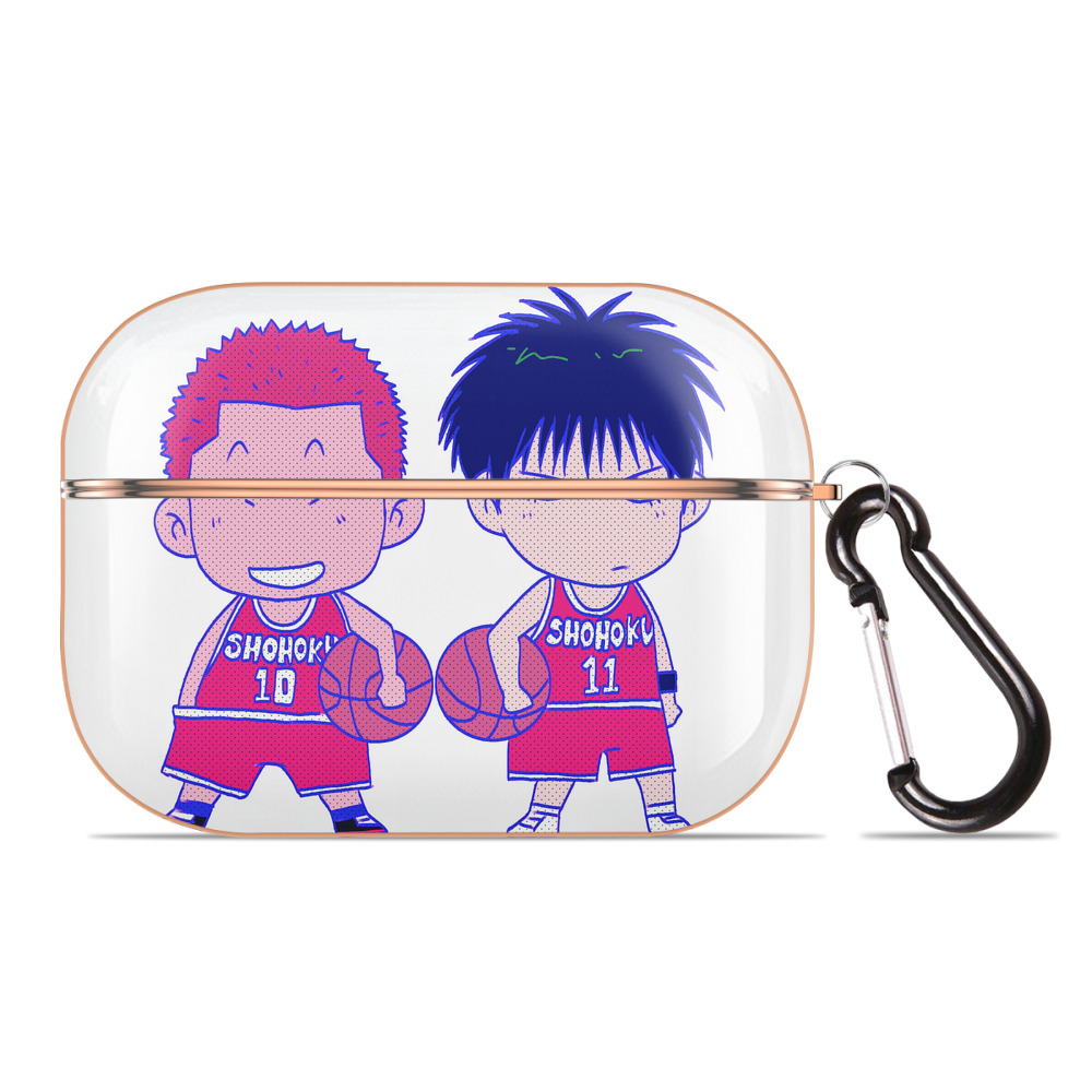SLAM DUNK／スラムダンク 【AirPods Pro用】ハードシェル保護ケース｜耐衝撃・防指紋・カラビナ付き商品仕様