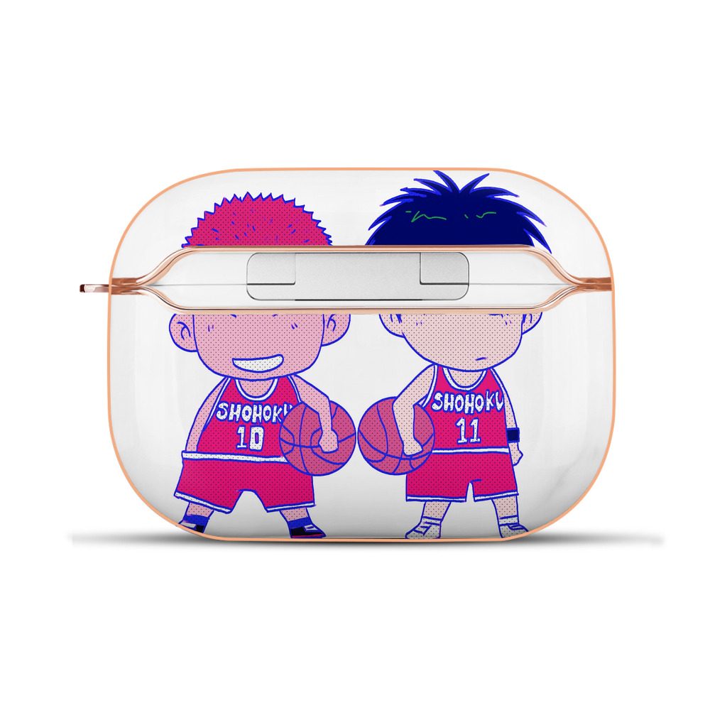 SLAM DUNK／スラムダンク 【AirPods Pro用】ハードシェル保護ケース｜耐衝撃・防指紋・カラビナ付き商品仕様