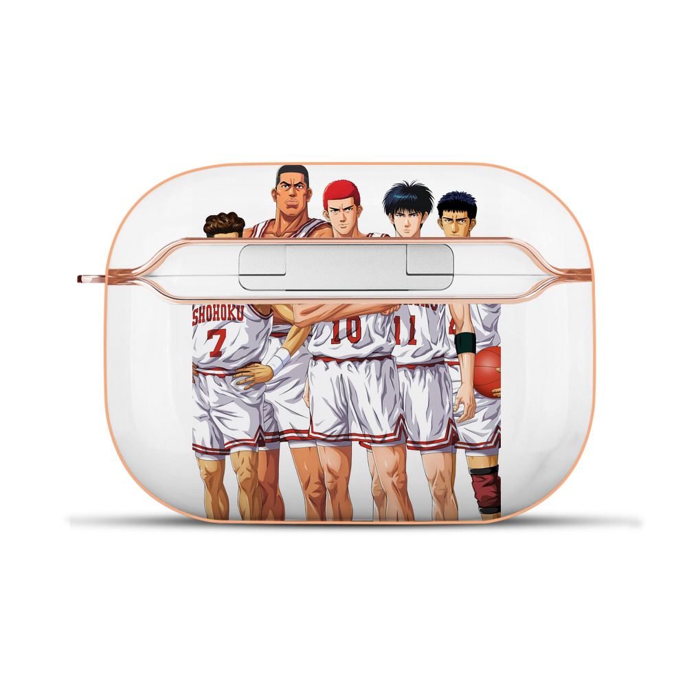 SLAM DUNK／スラムダンク 【AirPods Pro用】ハードシェル保護ケース｜耐衝撃・防指紋・カラビナ付き商品仕様