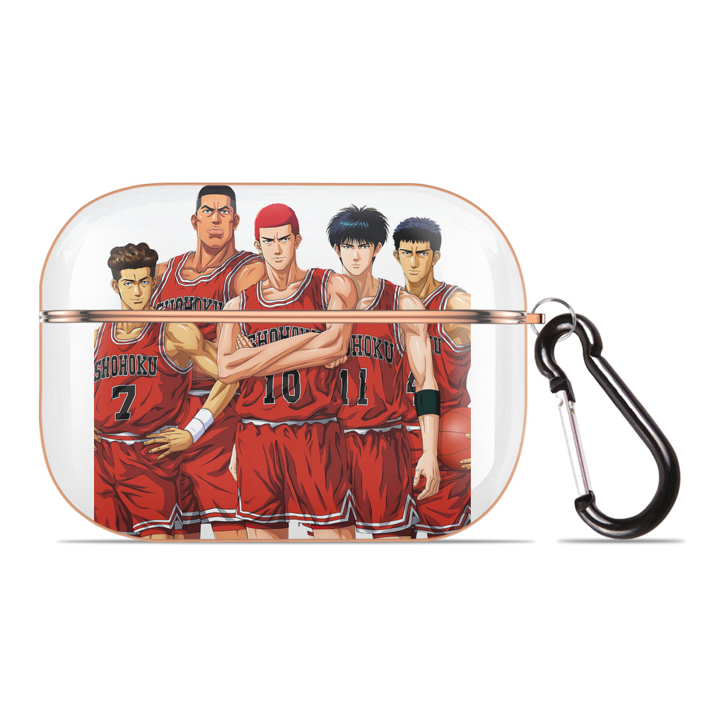 SLAM DUNK／スラムダンク 【AirPods Pro用】ハードシェル保護ケース｜耐衝撃・防指紋・カラビナ付き商品仕様