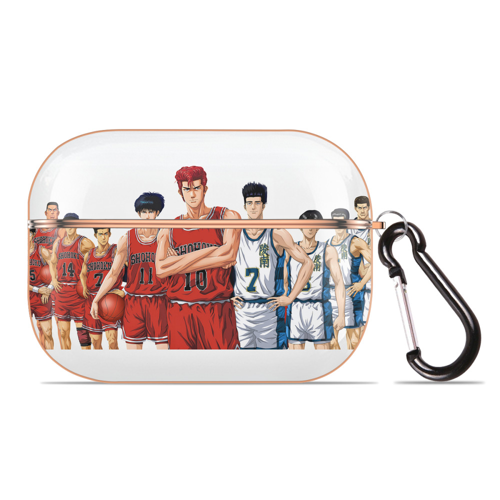SLAM DUNK／スラムダンク 【AirPods Pro用】ハードシェル保護ケース｜耐衝撃・防指紋・カラビナ付き商品仕様
