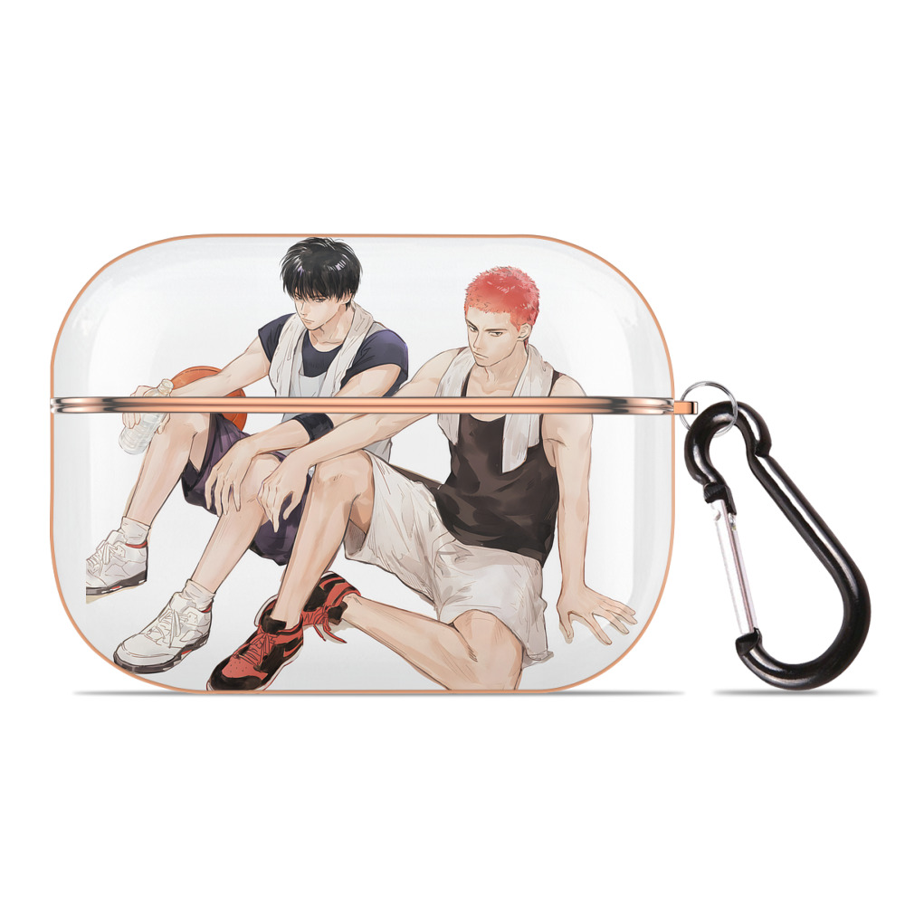 SLAM DUNK／スラムダンク 【AirPods Pro用】ハードシェル保護ケース｜耐衝撃・防指紋・カラビナ付き商品仕様