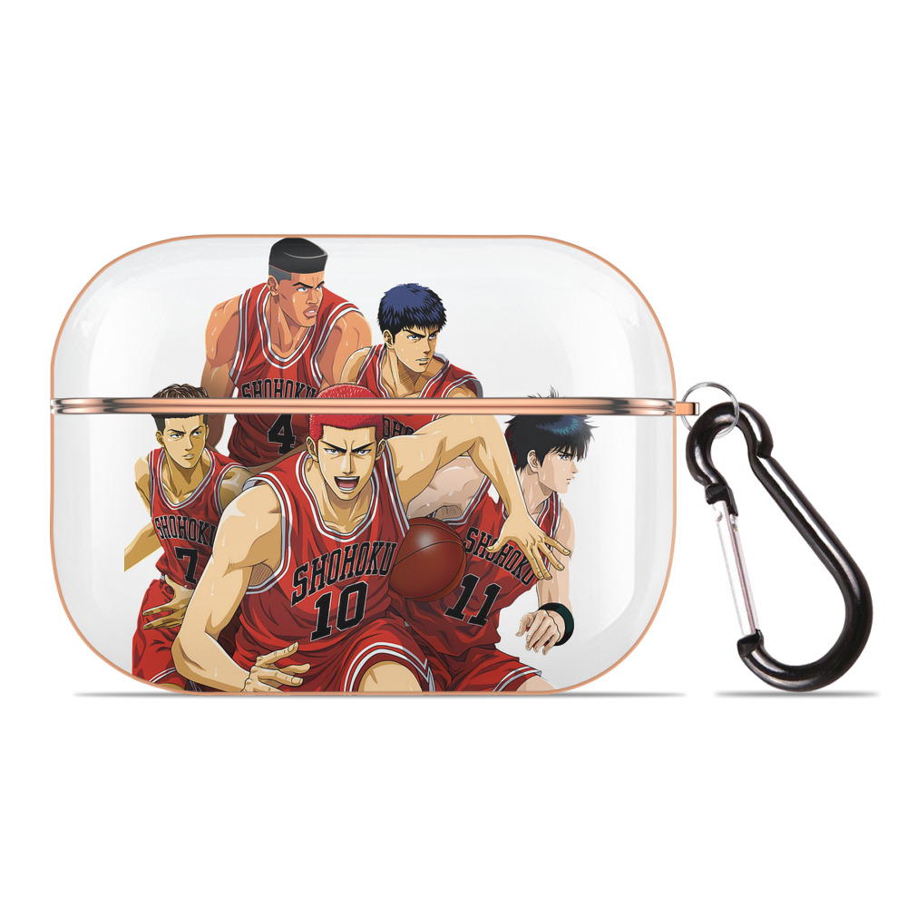 SLAM DUNK／スラムダンク 【AirPods Pro用】ハードシェル保護ケース｜耐衝撃・防指紋・カラビナ付き商品仕様