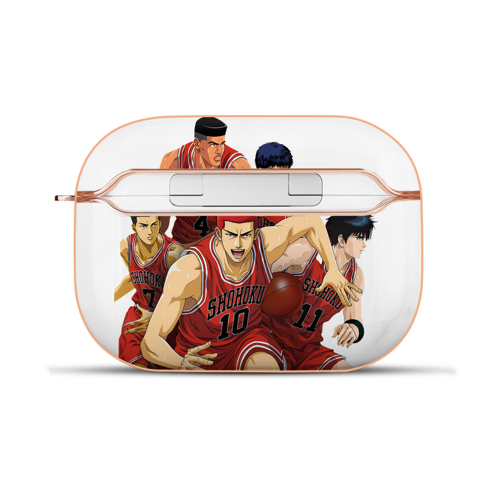 SLAM DUNK／スラムダンク 【AirPods Pro用】ハードシェル保護ケース｜耐衝撃・防指紋・カラビナ付き商品仕様