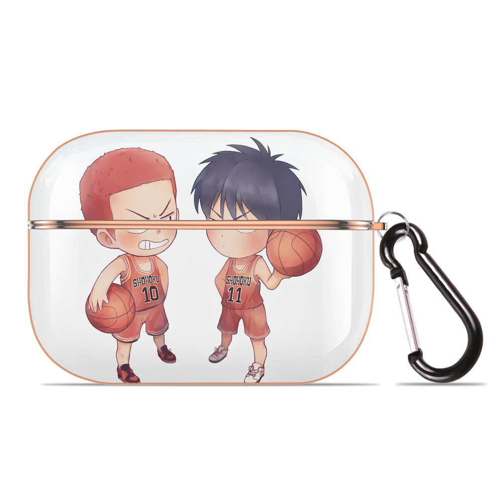 SLAM DUNK／スラムダンク 【AirPods Pro用】ハードシェル保護ケース｜耐衝撃・防指紋・カラビナ付き商品仕様