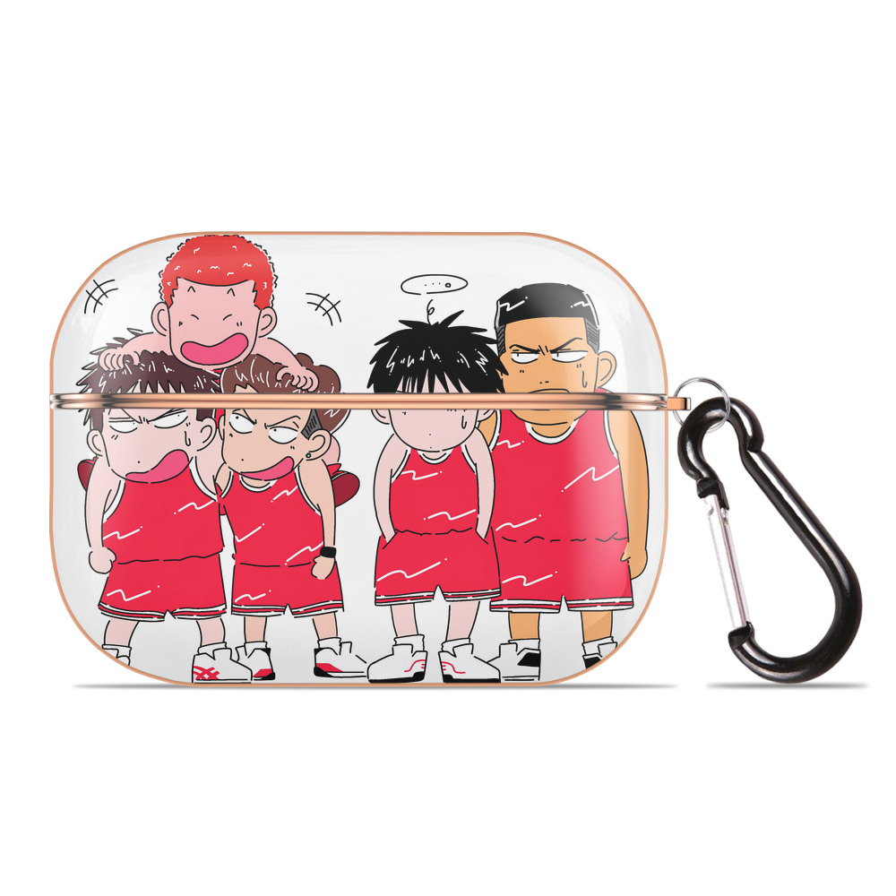 SLAM DUNK／スラムダンク 【AirPods Pro用】ハードシェル保護ケース｜耐衝撃・防指紋・カラビナ付き商品仕様