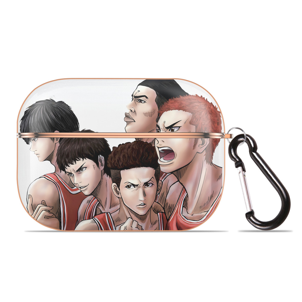 SLAM DUNK／スラムダンク 【AirPods Pro用】ハードシェル保護ケース｜耐衝撃・防指紋・カラビナ付き商品仕様