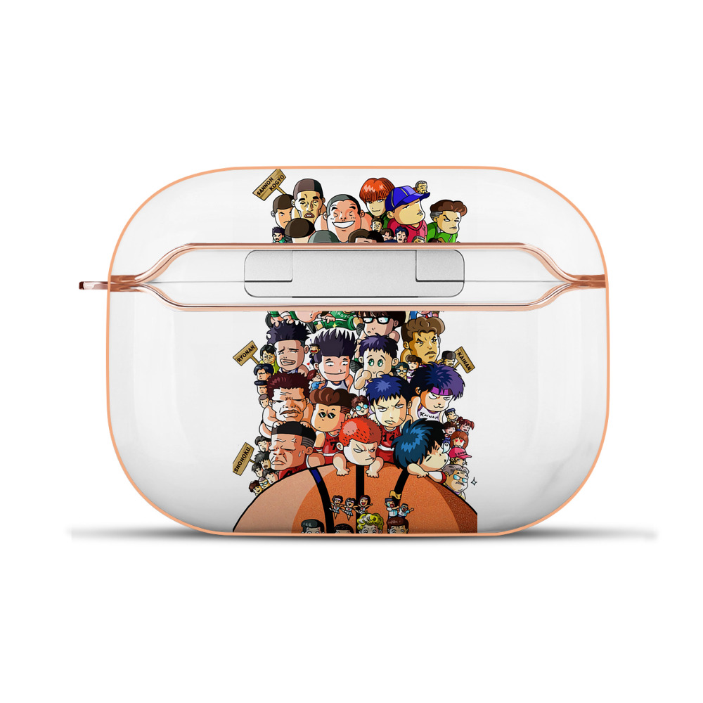 SLAM DUNK／スラムダンク 【AirPods Pro用】ハードシェル保護ケース｜耐衝撃・防指紋・カラビナ付き商品仕様