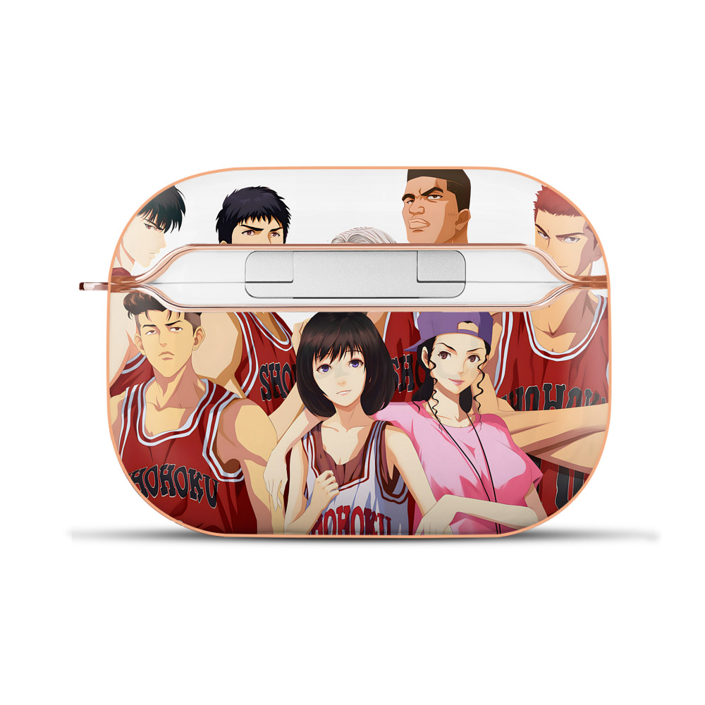 SLAM DUNK／スラムダンク 【AirPods Pro用】ハードシェル保護ケース｜耐衝撃・防指紋・カラビナ付き商品仕様